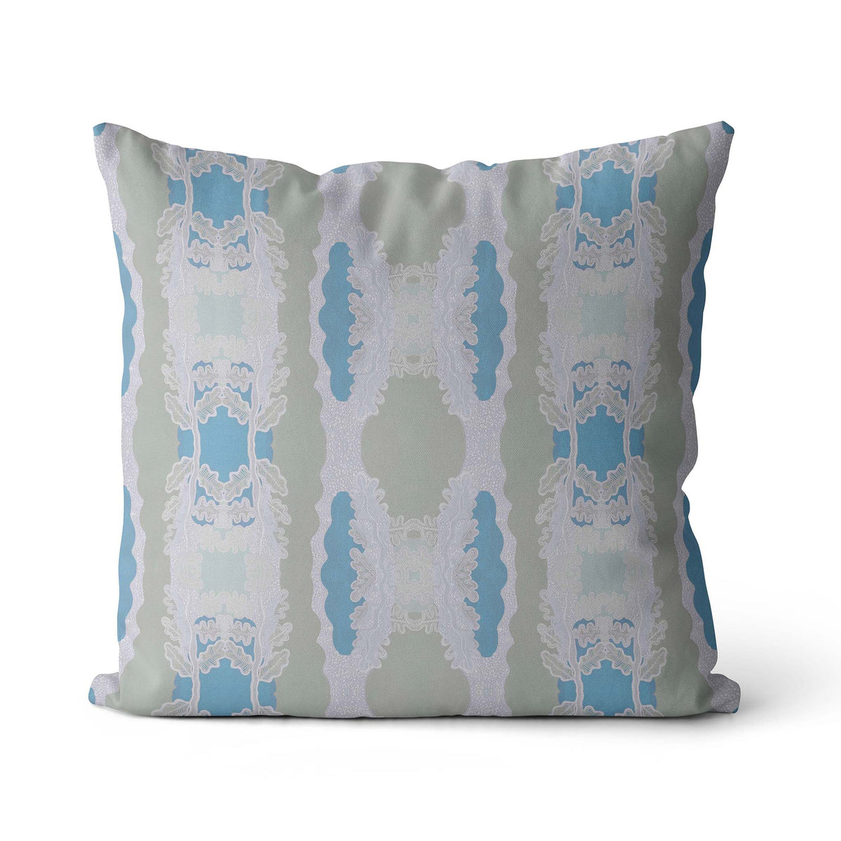 22"x22" Cotton/Linen Pillow - Versailles/Dior Design